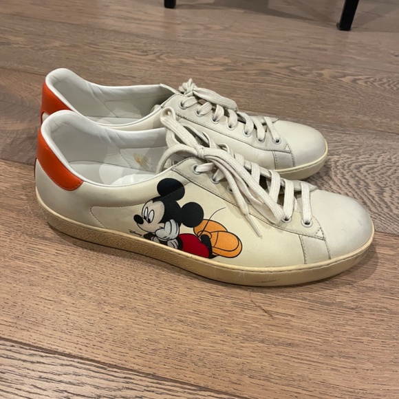 Gucci x Disney Mickey Mouse Ace Sneakers - Picture 5 of 6